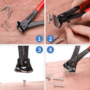 Nail Puller Nail Remover Tool Cutting Pliers Carpenter Tools End Cutting Pliers - 7 inch