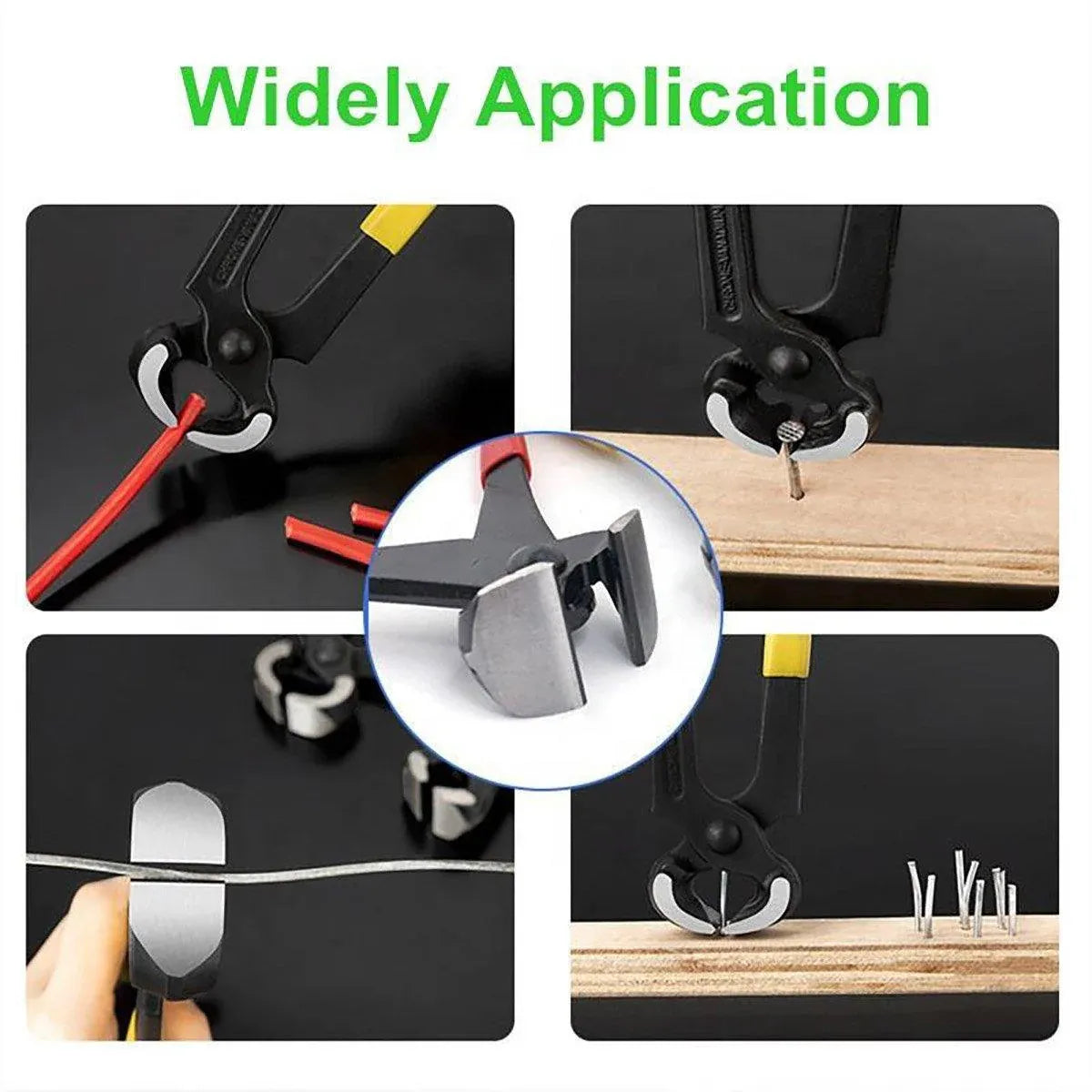 Nail Puller Nail Remover Tool Cutting Pliers Carpenter Tools End Cutting Pliers - 7 inch