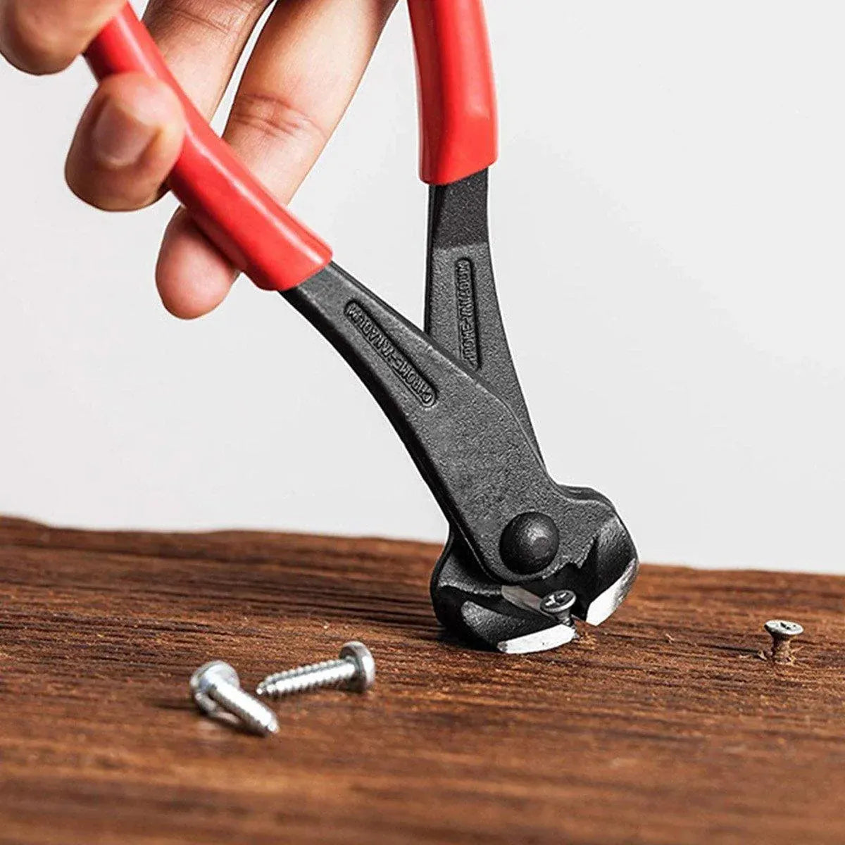 Nail Puller Nail Remover Tool Cutting Pliers Carpenter Tools End Cutting Pliers - 7 inch