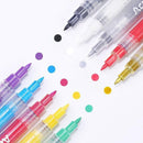 Marker pens are suitable for detailed drawing, writing and marking - Black