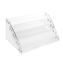 Nail Polish Storage Rack with 4 to 6 Tiers Acrylic Display Stand for Makeup and Lipstick - 5Tiers