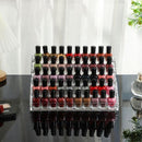 Nail Polish Storage Rack with 4 to 6 Tiers Acrylic Display Stand for Makeup and Lipstick - 5Tiers
