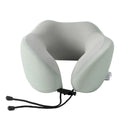 Memory Foam U Shaped Neck Pillow Travel Portable Office Nap Support Pillow - Green