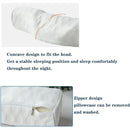 Orthopedic Memory Foam Cervical Neck Pillow for Sleep Support Slow Rebound - Pink
