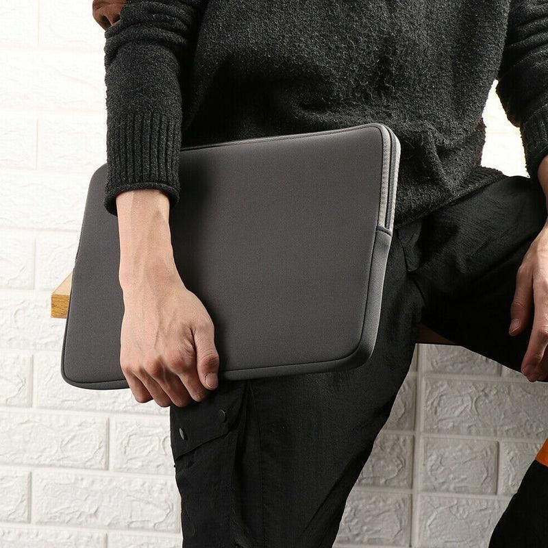 Black Laptop MacBook NoteBook Sleeve Bag Travel Carry Case Cover 13 14 15 16 Inch - 13Inch