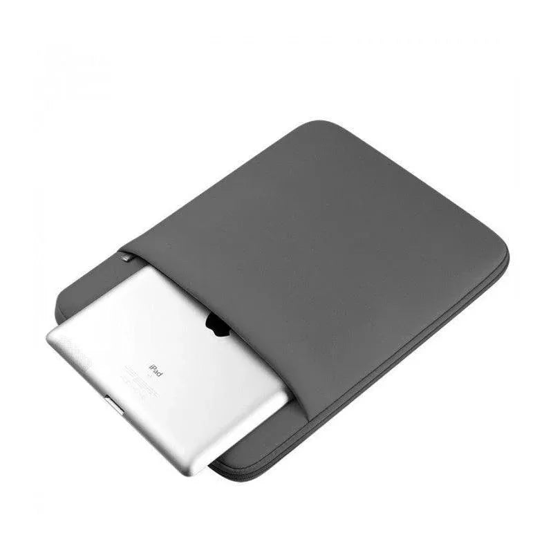 Grey Laptop Macbook Notebook Sleeve Bag Travel Carry Case Cover For 11 13 14 15 Inch Lap Top - 14Inch