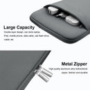 Grey Laptop Macbook Notebook Sleeve Bag Travel Carry Case Cover For 11 13 14 15 Inch Lap Top - 14Inch