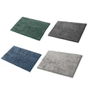 Anti-Slip Bathroom Mat Water-Absorbing Floor Mat Foot Mat Non-Slip Door Mat - Dark Grey