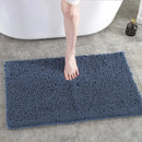 Anti-Slip Bathroom Mat Water-Absorbing Floor Mat Foot Mat Non-Slip Door Mat - Dark Grey