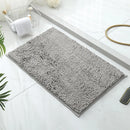 Anti-Slip Bathroom Mat Water-Absorbing Floor Mat Foot Mat Non-Slip Door Mat - Dark Grey