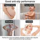 Anti Slip Bathroom Mat Non Slip Shower Floor Mat Quick Dry Soft Comfortable Rug - Grey-40x60cm