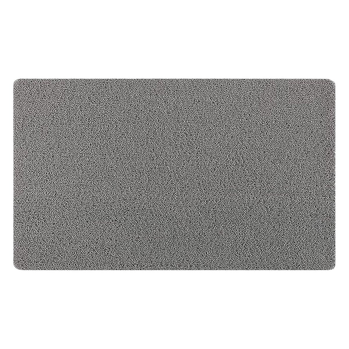 Anti Slip Bathroom Mat Non Slip Shower Floor Mat Quick Dry Soft Comfortable Rug - Grey-45x75cm