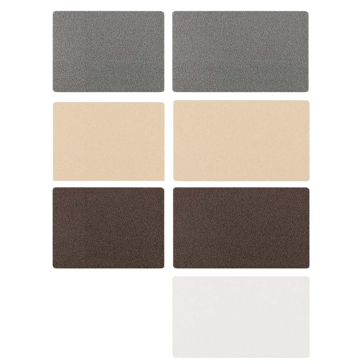 Anti Slip Bathroom Mat Non Slip Shower Floor Mat Quick Dry Soft Comfortable Rug - Grey-45x75cm