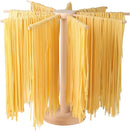 Wooden Noodle Drying Rack Kitchen Pasta Hanger Natural Wood Colour Stable