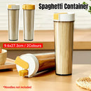 Noodle Storage Box Storage Cylinder Kitchen Noodle Container Airtight - White