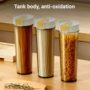 Noodle Storage Box Storage Cylinder Kitchen Noodle Container Airtight - White
