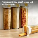 Noodle Storage Box Storage Cylinder Kitchen Noodle Container Airtight - White