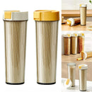 Noodle Storage Box Storage Storage Cylinder Kitchen Noodle Container Airtight - Yellow