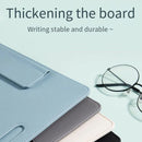 2pcs Leather Clipboard Conference File Holder Hotel Menu Pad Durable Board Clip - Cream