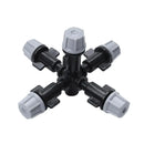 20PCS Anti-Drip Misting Nozzle Water Spray Drip Hanging Atomizing Nozzle Fog Cross