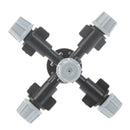 20PCS Anti-Drip Misting Nozzle Water Spray Drip Hanging Atomizing Nozzle Fog Cross