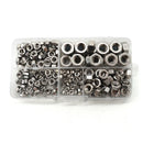 Stainless Steel Nuts 220pcs Nut Sets Hardware Fasteners Assortment Kit Nuts