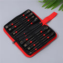 Strong Grip Screwdriver Bit Set 16 Piece Electric Drill Sleeve Portable Tool Kit