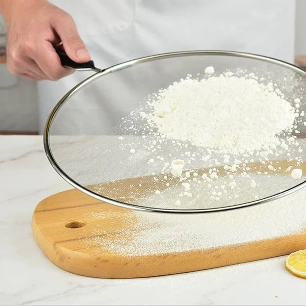 Splatter Screen 3PCS Stainless Steel Mesh Guard for Frying Pan Oil Splash Shield