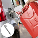 Stainless Steel Oil Pourer Oil Nozzle Tube Metal Material Bendable Press Lid