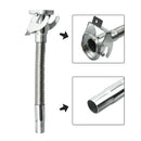 Stainless Steel Oil Pourer Oil Nozzle Tube Metal Material Bendable Press Lid