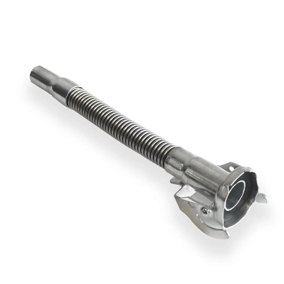 Stainless Steel Oil Pourer Oil Nozzle Tube Metal Material Bendable Press Lid