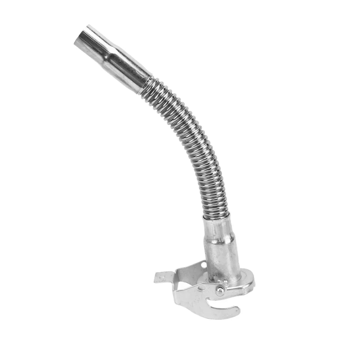 Stainless Steel Oil Pourer Oil Nozzle Tube Metal Material Bendable Press Lid