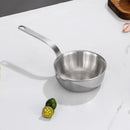 304 Stainless Steel Oil Splatter Proof Home Small Frying Pan for Kitchen Cooking