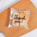 500 Pack Self Adhesive Cookie Packaging Bags Vibrant Designs OPP Material - Cute 14*14*3cm