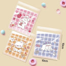 500 Pack Self Adhesive Cookie Packaging Bags Vibrant Designs OPP Material - Beer 14*14*3cm