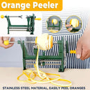 Adjustable Orange Peeler Tool Durable Non Slip Handle For Kitchen Fruit Peeling