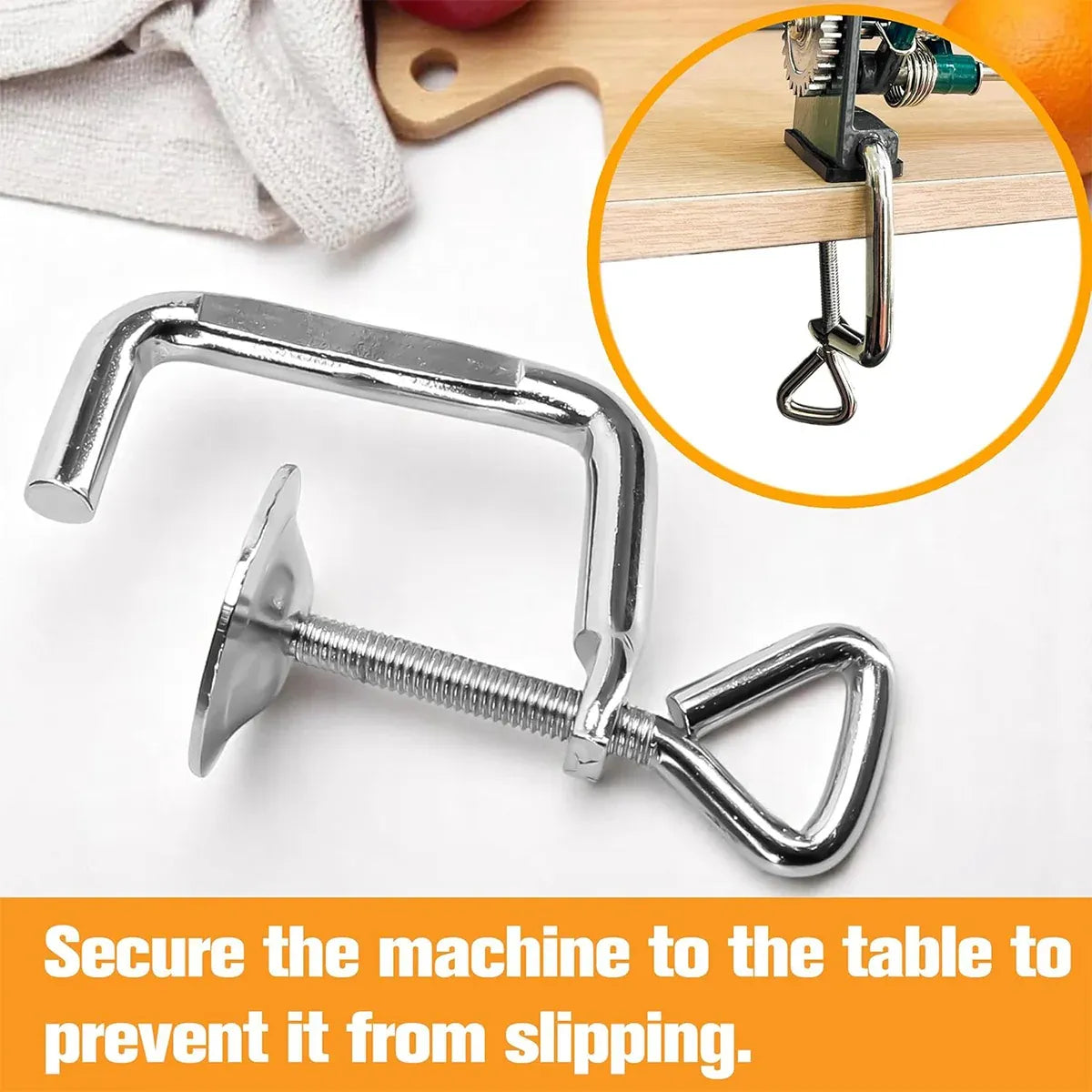 Adjustable Orange Peeler Tool Durable Non Slip Handle For Kitchen Fruit Peeling