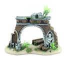 Fish Tank Landscape Archway Door Plate Decoration Fish Shrimp Shelter Aquarium