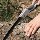 Folding Outdoor Hand Saw Portable Quick Cutting Pruning Garden Tree Logging Tool - 300mm