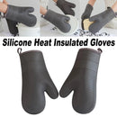 Silicone Heat Resistant Gloves Baking Oven Mitts Insulated Kitchen Cooking Glove