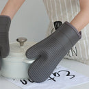 Silicone Heat Resistant Gloves Baking Oven Mitts Insulated Kitchen Cooking Glove