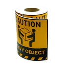 Overweight Freight Warning Label High Adhesive Strength Express Shipping Use
