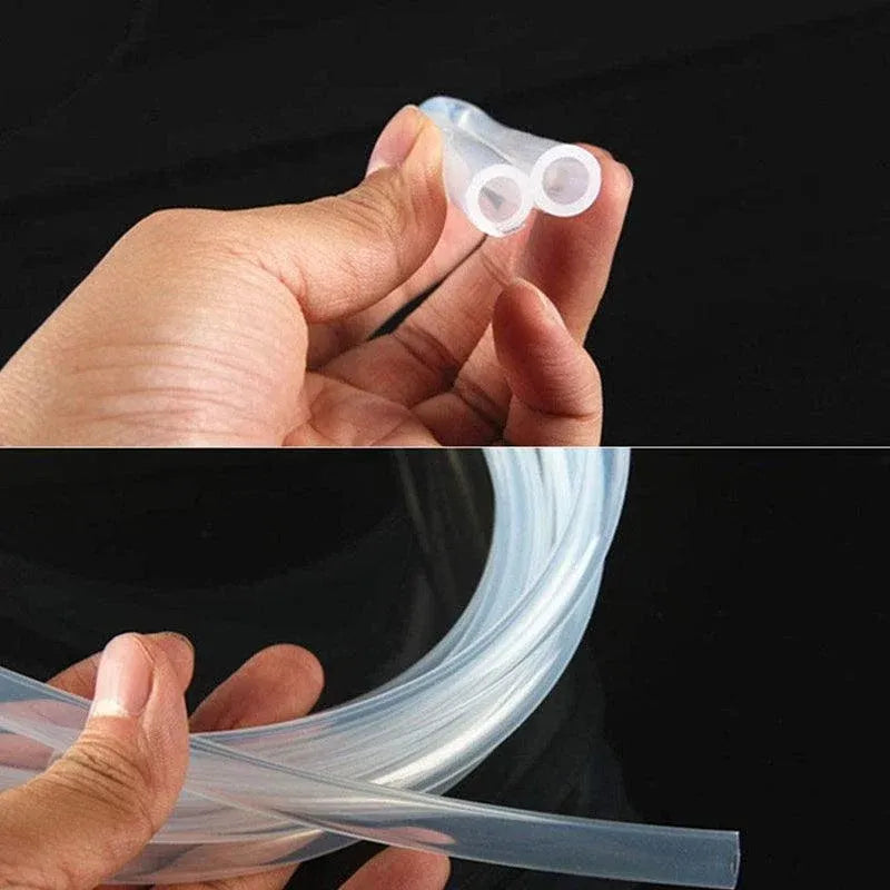 Food Grade Transparent Silicone Rubber Tube Hose Pipe Clear Beer Milk Soft 1M - 25*31mm