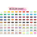 12-90 Watercolour Paint Set With Brush Painting Water Colour Kits - 90 Colours