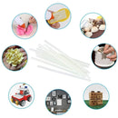 Clear Hot Melt Glue Sticks Adhesive Craft Stick for DIY Glue Tool 7mm 11mm - 11mm x 200mm 50pcs
