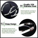 100x Stainless Steel Cable Ties SS304 Marine Grade Zip Strap Locking Wrap 100-800mm - 7.9*800mm