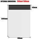 Poly Mailer Bags Mailing Satchel Plastic Courier Self Sealing Packing - 50*60cm *100 PCS