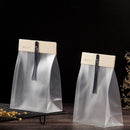 50pcs Transparent Snack Bags Biscuit Candy Bags Resealable Food Packaging - Pink