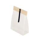 50pcs Transparent Snack Bags Biscuit Candy Bags Resealable Food Packaging - Red
