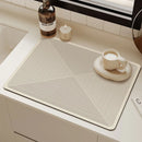 2PCS Kitchen Absorbent Pad Heat Insulation Mat Anti Slip Draining Pad Countertop - Type B